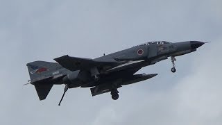 航空自衛隊 F-4EJ改戦闘機 航過飛行 札幌航空ページェント2018年 JASDF F-4EJ Fighter Flyby at Sapporo Airshow 2018