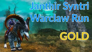 GW2 Janthir Wilds - How to get gold on the Janthir Syntri: Warclaw Run adventure