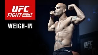 UFC Fight Night Winnipeg: Official Weigh-in