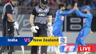 India vs New Zealand Live T20 World Cup 2021 | New Zealand vs India Live