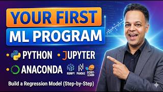 Your first Machine Learning Program with Python with Jupyter