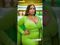 Dubai Princess Social Media Influencer in Jewelry Shop- Pear Green, Green & Blue | AI Model Lookbook