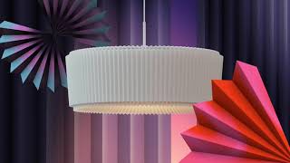 Moooi's Plie Plisse Light pendant | FinnishDesignShop.com