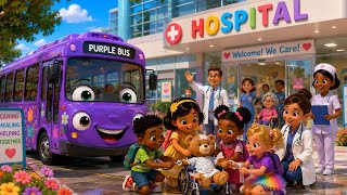 Places in the city | Color bus | Colors for kids | Fun Adventure | Preschool Learning Video|
