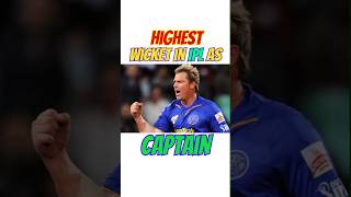 Wicket taking by CAPTAINS. #ipl #cricketfacts #cricket #shanewarne #rcb #rr