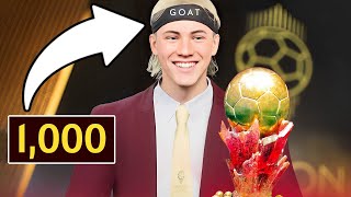 What Happens if you score 1000 Goals in FC 24 Player Career?