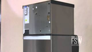 Scotsman (C0330MW-1A_ID200B-1A_KBT44) 400 Lb Full Size Cube Ice Machine and Countertop Dispenser