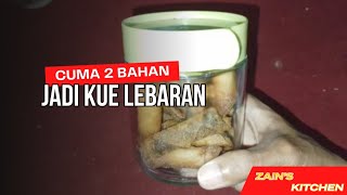 SETELAH COBA SEKALI, SAYA JADI SERING BIKIN KUE INI!! KUE LEBARAN SIMPEL CUMA DUA BAHAN