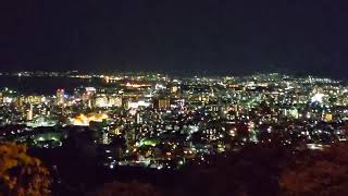 広島市南区黄金山から広島市夜景