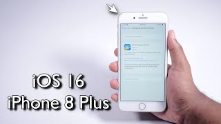iOS 16 en iPhone 8 Plus 😎 REVIEW iOS 16 BETA 3 en iPhone 8 Plus ¿BUG en la música? 🤔 - RUBEN TECH !
