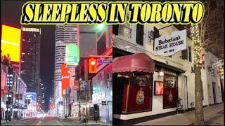 Slumbering Streets : A Mid December Walk Around Downtown Toronto In The Wee Hours Before Daybreak