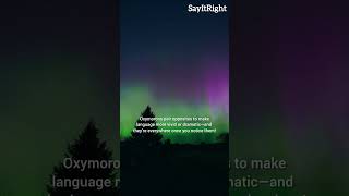 Did you know oxymorons like “deafening silence” combine opposites to make language more expressive?