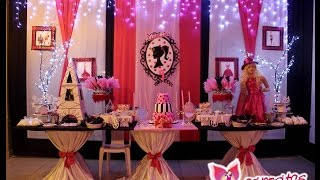 fiesta tematica barbie moda magica en paris