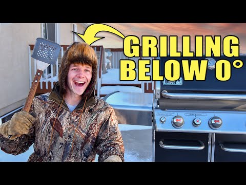 Is it safe to use a propane BBQ in the winter?