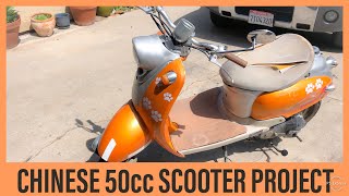 Chinese 50cc Scooter - Let's Get It Running Again!
