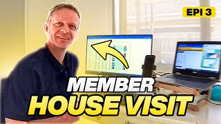 An organised matched betting setup on a typical Saturday - Member Home Visit, Ep #3 - JohnJohns!