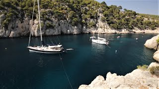 Most Breathtaking Coastline in France, Les Calanques - Tranquilo Sailing Around the World Ep. 41