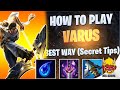 WILD RIFT | How To Play Varus Like A Challenger | Varus Gameplay | Guide & Build