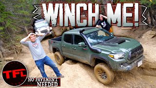 Will a Stock Toyota Tacoma Go Where a Lifted Jeep Gladiator Can? No Pavement Needed Ep.8