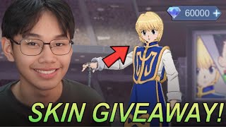 FREE HUNTER X HUNTER SKIN GIVEAWAY