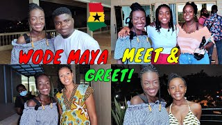 WODE MAYA MEET AND GREET: Meet all your favorite Ghanaian and African creators!