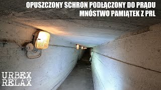 Świetnie zachowany schron pod prądem - Urbex Relax