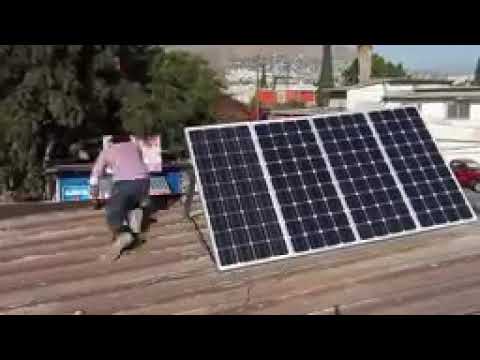 Como Instalar Sistema De Paneles Solares Con Bater144P - YouTube