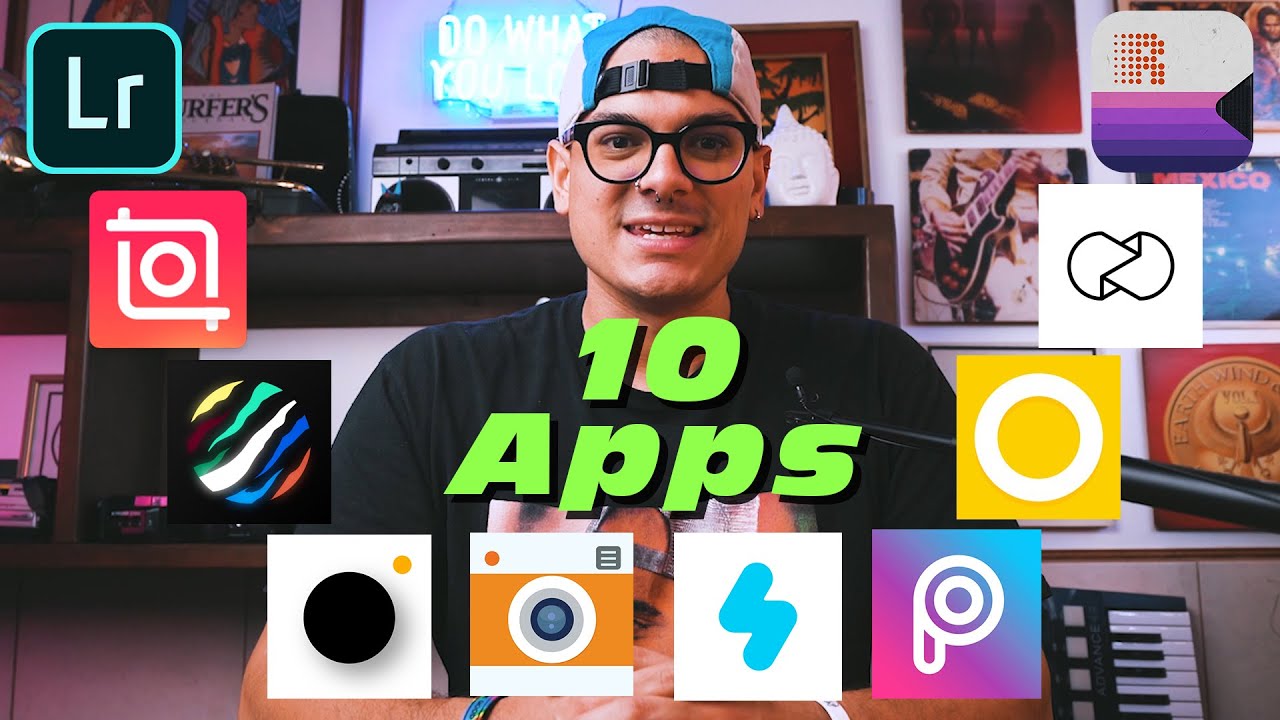 Las 10 MEJORES APPS Para Editar Fotos Y Video DESDE EL CEL - YouTube