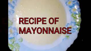 വളരെ ഈസിയായി വീട്ടിലുള്ള ചേരുവകൾ കൊണ്ട് മയോണൈസ് തയ്യാറാക്കാം..|preparing mayonnaise easily at home😍
