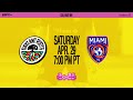 GAME HIGHLIGHTS 4.29.2023 | Oakland Roots SC vs. Miami