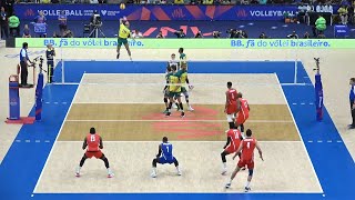 Volleyball Brazil - Cuba Amazing Match Highlights 2024