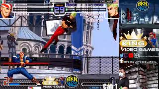 RETAS EN VIVO ARCADE. KOF2002 MARTES JULIO 7, 2020. CON SHOKER, BEN Y EDDY.