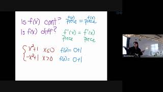 AP Calculus Piecewise Function Continuous and Differentiable