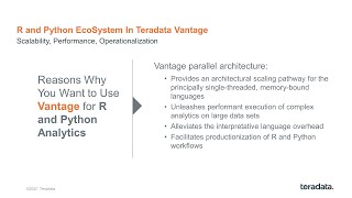 TechBytes: Using Python with Vantage | 1. Introduction and Connections