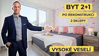 Prodej bytu 2+1 po rekonstrukci - Vysoké Veselí, okr. Jičín