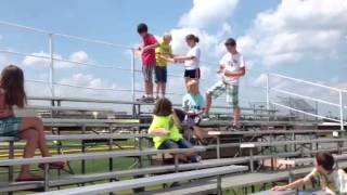 Engineering Camp Egg Zip Line