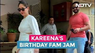 Kareena Kapoor's Birthday Fam-Jam With Saif Ali Khan