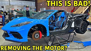 Rebuilding A Wrecked 2023 Corvette C8 Part 2!!!