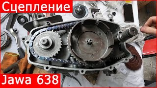 ЯВА 638 Установка СЦЕПЛЕНИЯ от ЯВА 634  /JAWA 638 -634