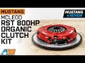 1996-2017 Mustang McLeod RST Twin Disc 800HP Organic Clutch Kit with 8-Bolt Aluminum Flywheel Review