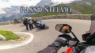 (RAW - PURE SOUND) PASSO STELVIO, KTM 1290 SUPER ADVENTURE S + CRASH.