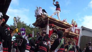 令和元年　陶器地区祭礼　本宮　福上（堺・狭山・大阪狭山・だんじり・中区・陶荒田神社・愛宕神社・福町・福上・福中・辻之・西中・隠・山本・山伏・阿弥陀池）