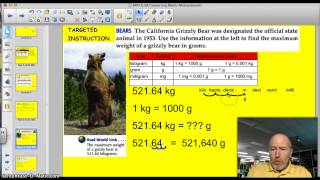 6.5A Converting Metric Measurements