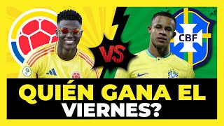 Análisis y Predicción Colombia vs Brasil Sub20 | Fecha 2 Hexagonal Sub20 🇨🇴🇧🇷🏆