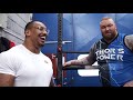 220lb 100kg INCLINE DUMBBELL PRESS X5