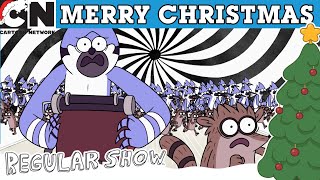 Regular Show | Christmas In 5D! | Cartoon Network UK 🇬🇧