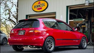 K SWAP HATCH RIPS!! K24 EG HATCH