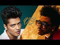 Bruno Mars Vs The Weeknd