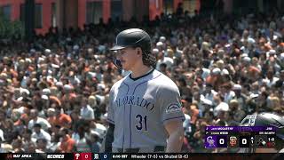 Rockies vs Giants | S1G96 Sim Franchise