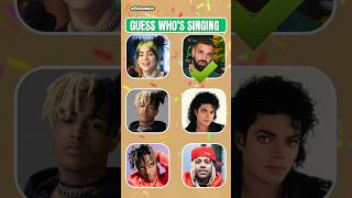 Guess Who's Singing? 🔥 Drake, Xxxtentacion, Juice WRLD #shorts #drake #xxxtentacion #juicewrld